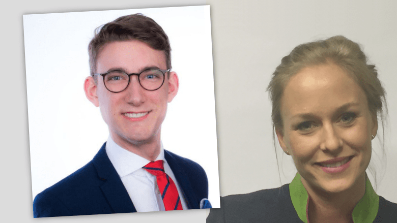 Julian Fresch und Vivien Claussen